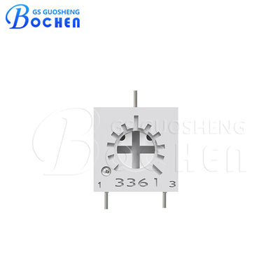 3361P 0.25W 1/4 ′′ Kare Tek Dönümlü SMD Cermet Trimmer Trimming Potentiometer