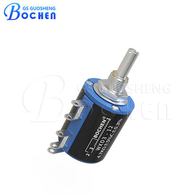 WXD3-13 20mm Çubuk Multiturn Wirewound Precision Potentiometer 2w
