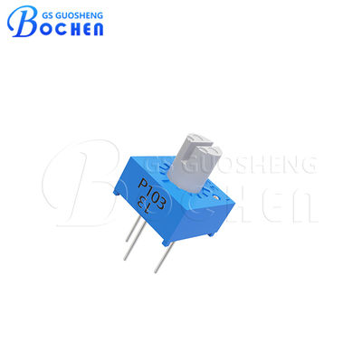 Çukurdan Çevre Tek Dönümlü Cermet Trimmer Precision Potentiometer 3362 0.5w 10Ω 5MΩ 1/4 ′′